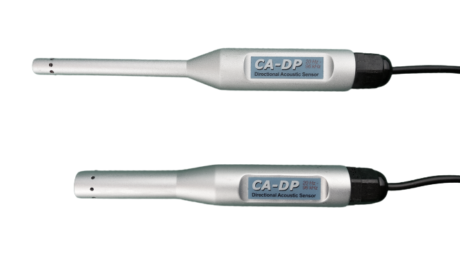 Acoustic sensor microphone CA-DP for the Impulse Excitation Technique