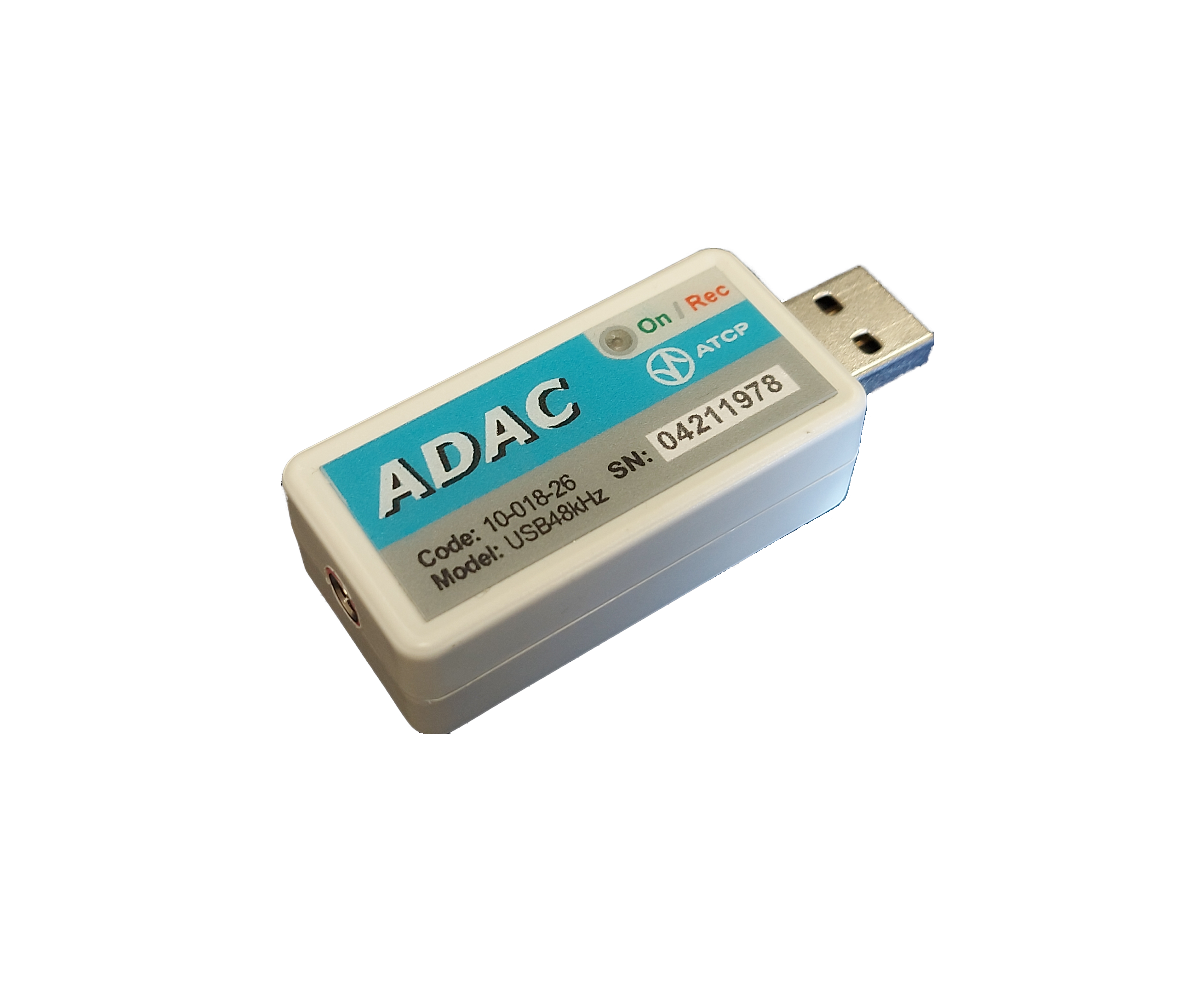 Módulo para aquisição de sinal ADAC USB 24 kHz